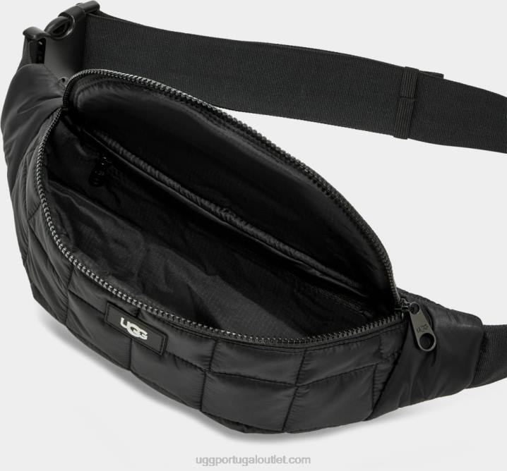 preto saco de cinto gibbs puff UGG 20TJ1386 todo gênero