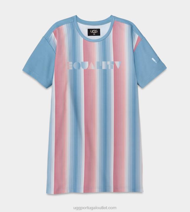 listras de orgulho vestido de camiseta com logotipo de orgulho UGG 20TJ2224 todo gênero