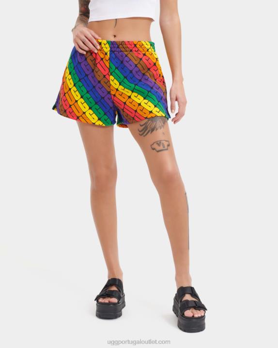 logotipo do arco-íris orgulho curto noni UGG 20TJ121 todo gênero