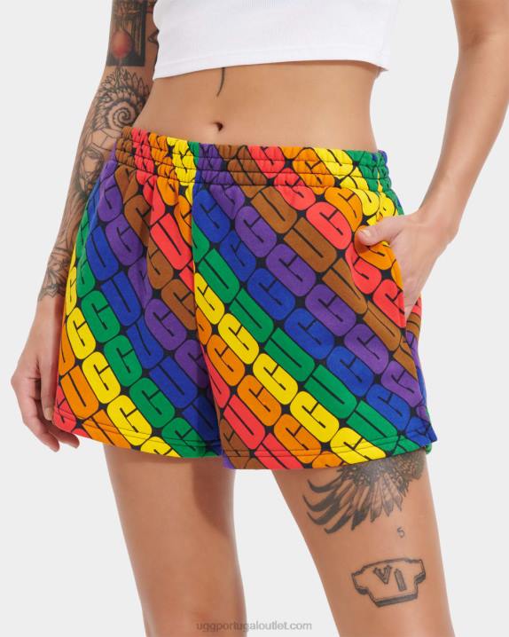 logotipo do arco-íris orgulho curto noni UGG 20TJ121 todo gênero