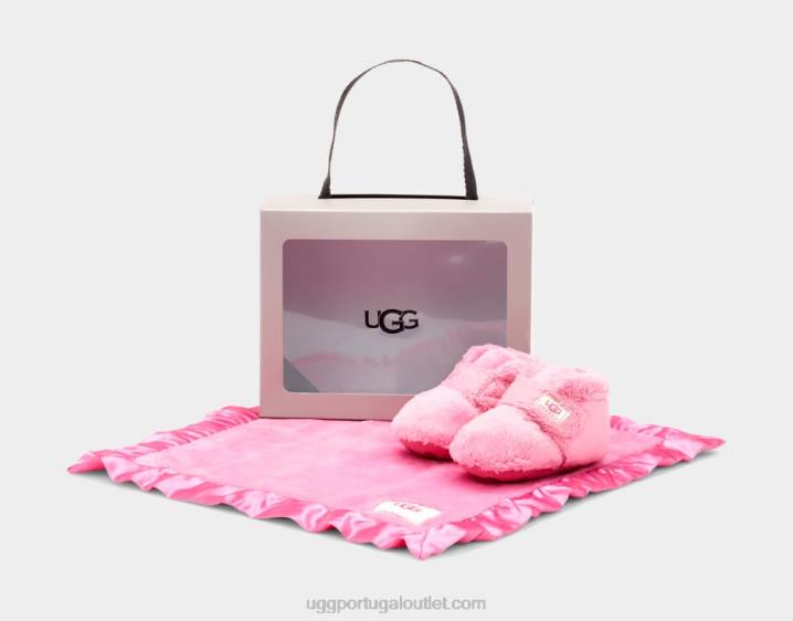 Chiclete botinha bixbee e cobertor lovey UGG 20TJ2008 bebê