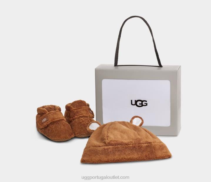 castanha bixbee e gorro UGG 20TJ2033 bebê