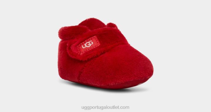 samba vermelho botinha bixbee e cobertor lovey UGG 20TJ331 bebê