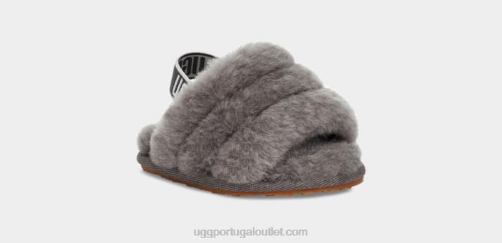 carvão fluff sim slide e lovey UGG 20TJ2215 bebê