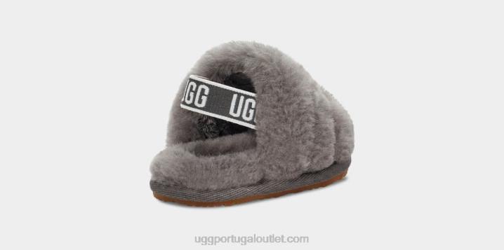 carvão fluff sim slide e lovey UGG 20TJ2215 bebê