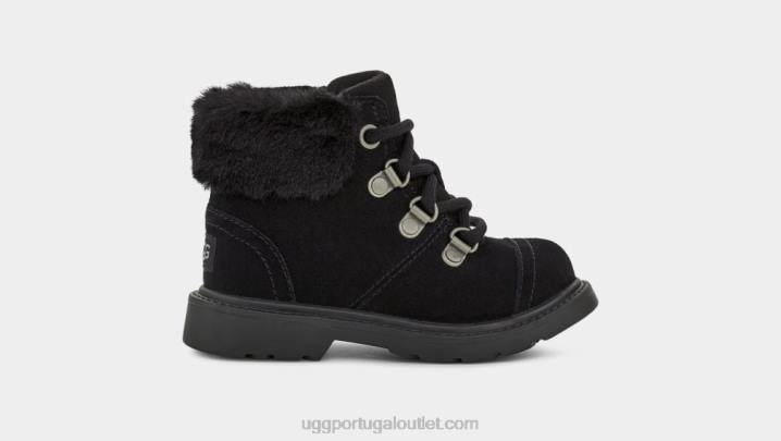 Camurça preta tempo de caminhante azell UGG 20TJ2002 crianças