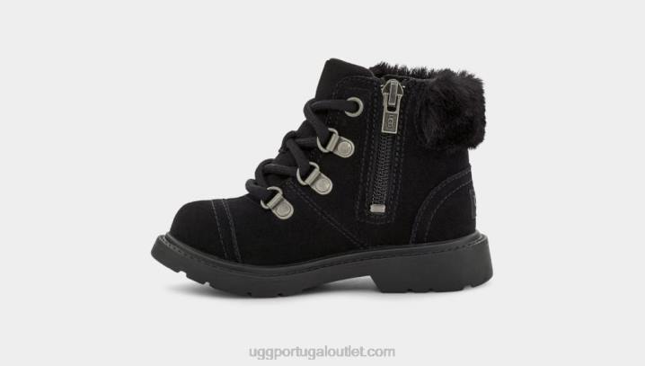 Camurça preta tempo de caminhante azell UGG 20TJ2002 crianças