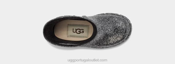 brilho cinza purpurina drizlita UGG 20TJ1941 crianças