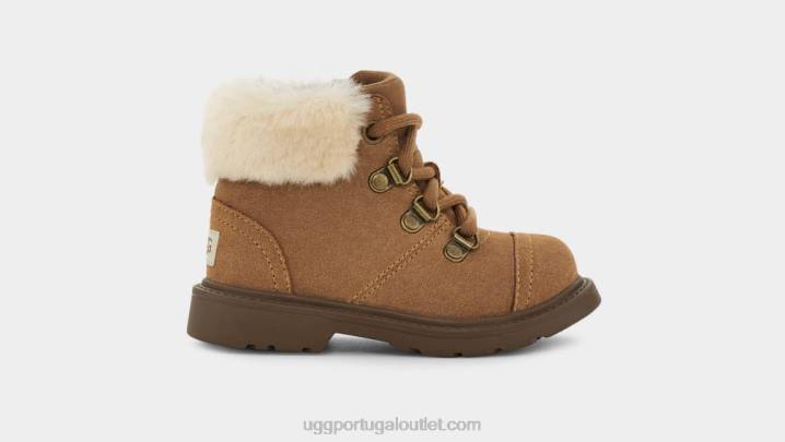 camurça castanha tempo de caminhante azell UGG 20TJ2001 crianças