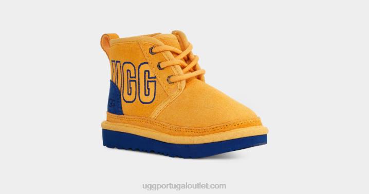 camurça verão/netuno esboço gráfico neumel UGG 20TJ1984 crianças