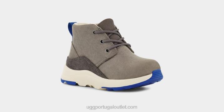 carvão/couro azul clássico canoa iii tempo UGG 20TJ2214 crianças