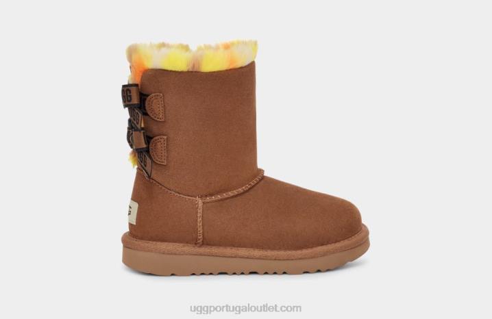 castanha bailey bow xadrez punk UGG 20TJ1985 crianças