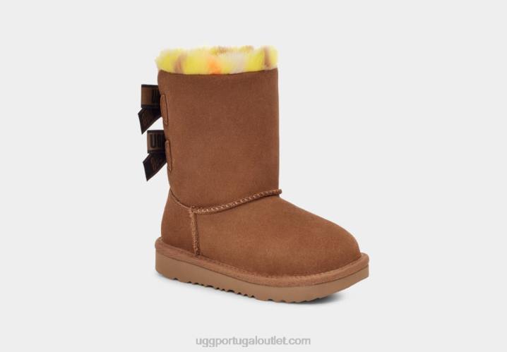 castanha bailey bow xadrez punk UGG 20TJ1985 crianças