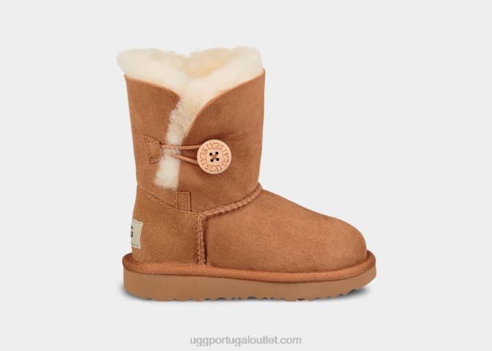 castanha bota bailey button ii UGG 20TJ1952 crianças