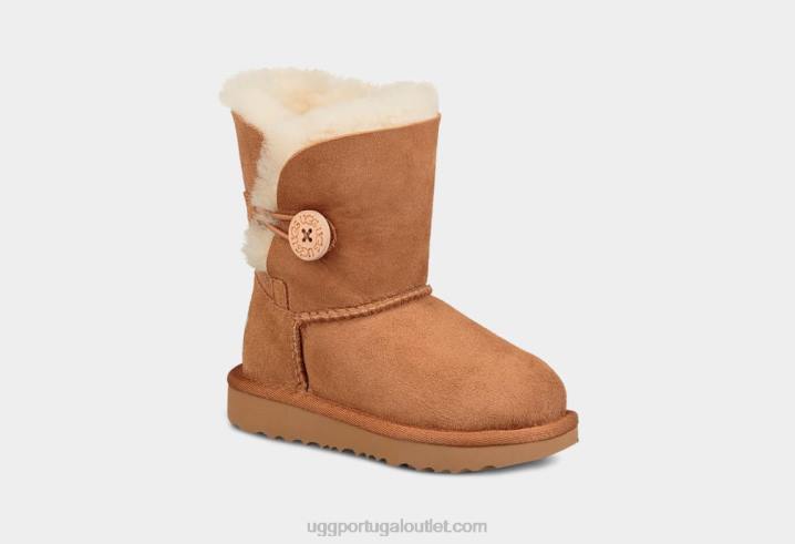castanha bota bailey button ii UGG 20TJ1952 crianças