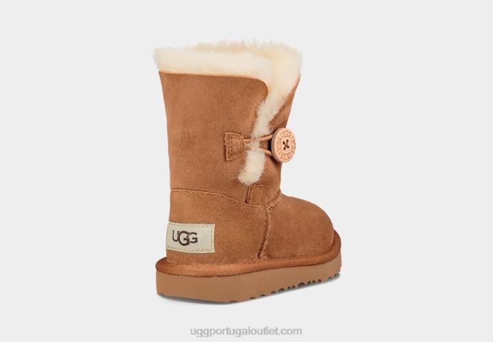 castanha bota bailey button ii UGG 20TJ1952 crianças