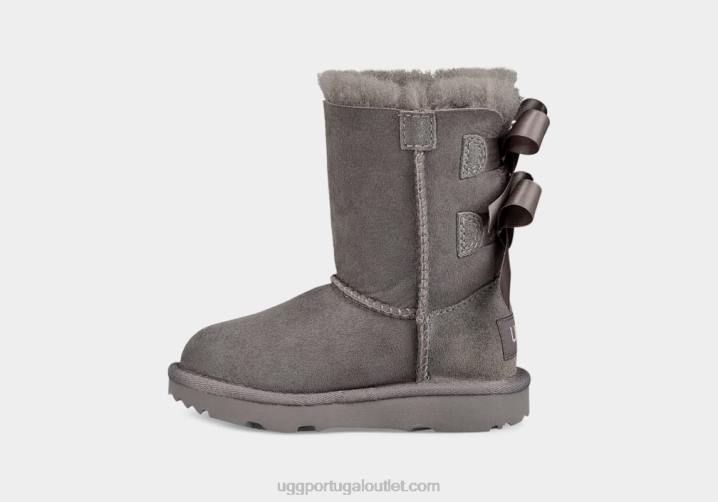 cinza bota bailey bow ii UGG 20TJ1957 crianças