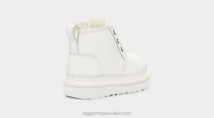 couro branco/branco couro neumel ii UGG 20TJ311 crianças