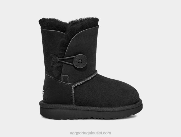 preto bota bailey button ii UGG 20TJ1951 crianças
