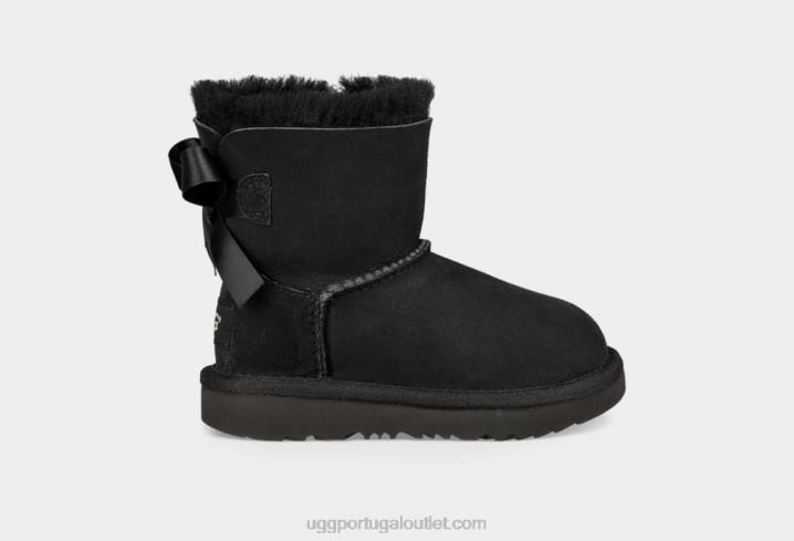 preto bota mini bailey bow ii UGG 20TJ315 crianças