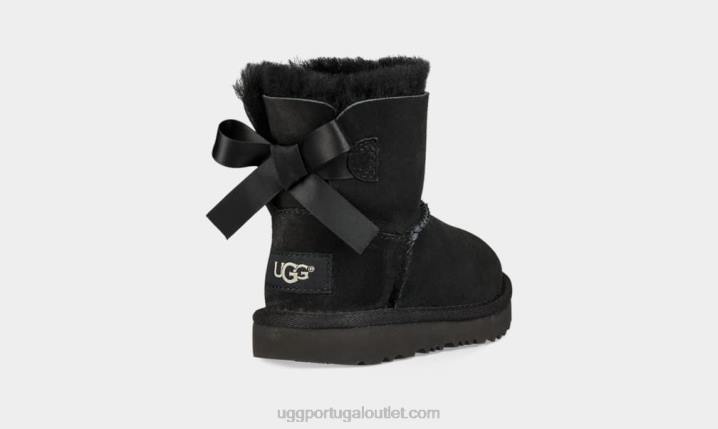 preto bota mini bailey bow ii UGG 20TJ315 crianças