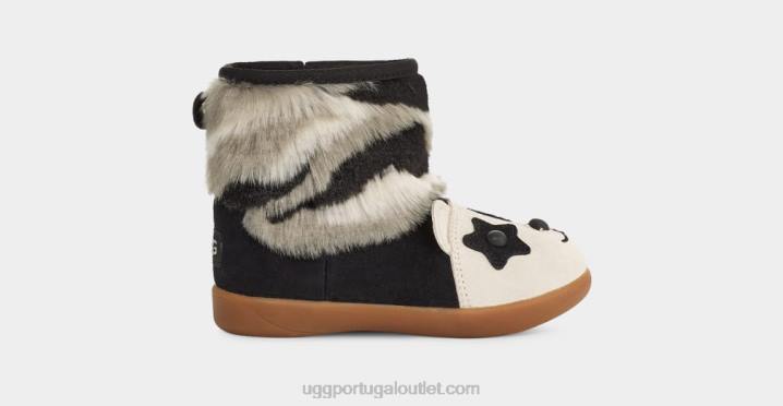 preto panda recheado UGG 20TJ318 crianças