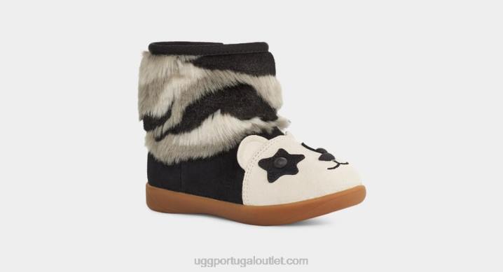 preto panda recheado UGG 20TJ318 crianças