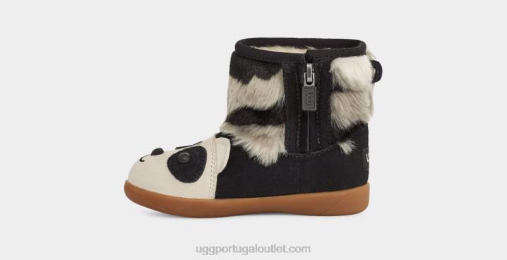 preto panda recheado UGG 20TJ318 crianças