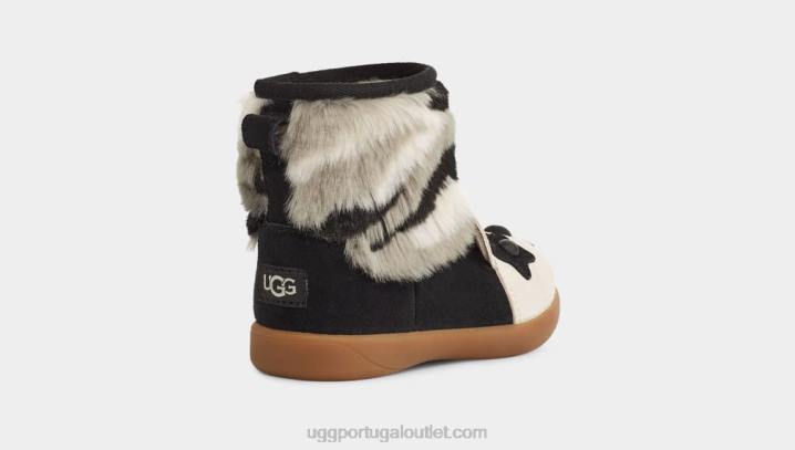 preto panda recheado UGG 20TJ318 crianças