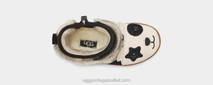 preto panda recheado UGG 20TJ318 crianças