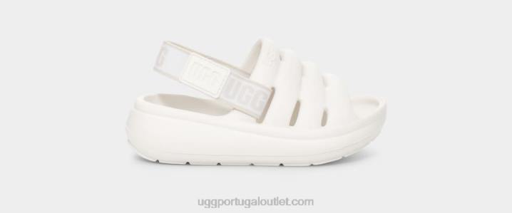 Branco brilhante esporte sim UGG 20TJ1932 crianças