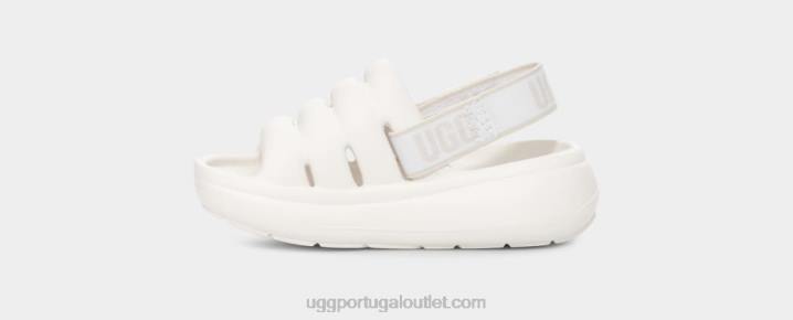 Branco brilhante esporte sim UGG 20TJ1932 crianças