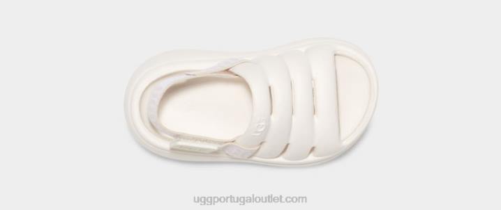 Branco brilhante esporte sim UGG 20TJ1932 crianças
