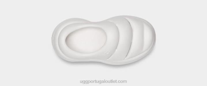 Branco brilhante esporte sim tamanco UGG 20TJ2007 crianças