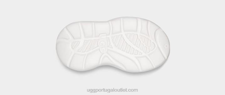 Branco brilhante esporte sim tamanco UGG 20TJ2007 crianças