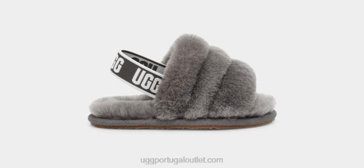 carvão fofo sim deslize UGG 20TJ1978 crianças