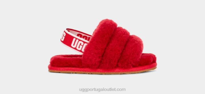 fita vermelha fofo sim deslize UGG 20TJ1989 crianças