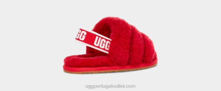 fita vermelha fofo sim deslize UGG 20TJ1989 crianças