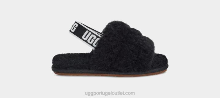 preto fofo sim deslize UGG 20TJ1977 crianças