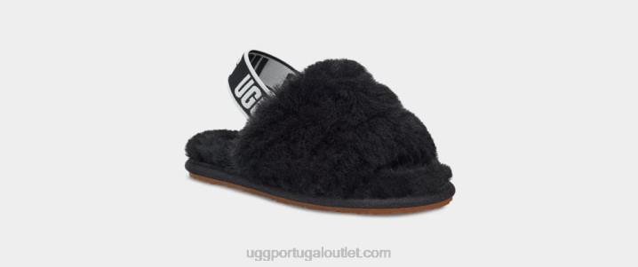 preto fofo sim deslize UGG 20TJ1977 crianças