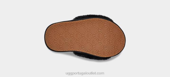 preto fofo sim deslize UGG 20TJ1977 crianças