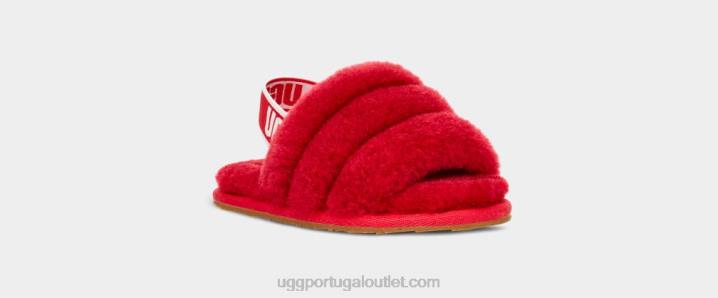samba vermelho fofo sim deslize UGG 20TJ1990 crianças