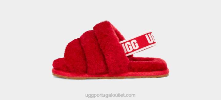 samba vermelho fofo sim deslize UGG 20TJ1990 crianças