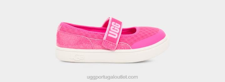 caramelo rosa rennon skimmer glitter UGG 20TJ307 crianças