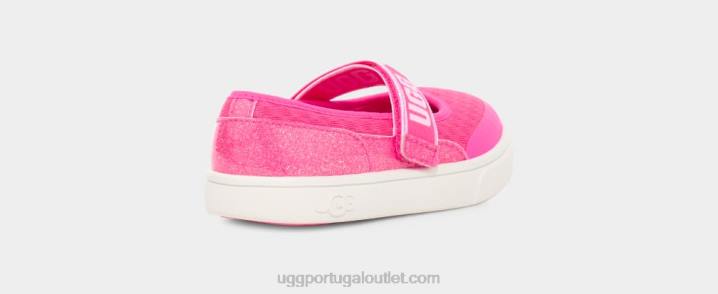 caramelo rosa rennon skimmer glitter UGG 20TJ307 crianças