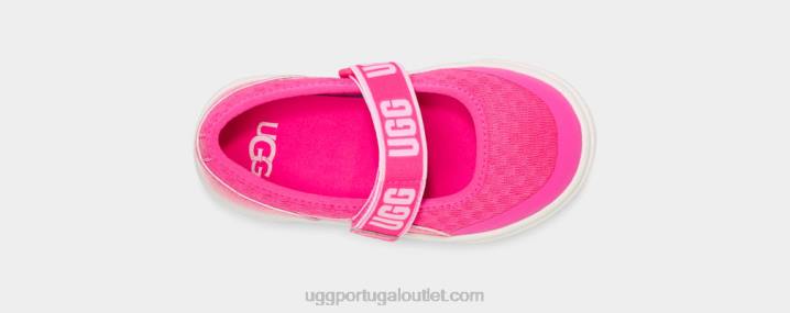 caramelo rosa rennon skimmer glitter UGG 20TJ307 crianças