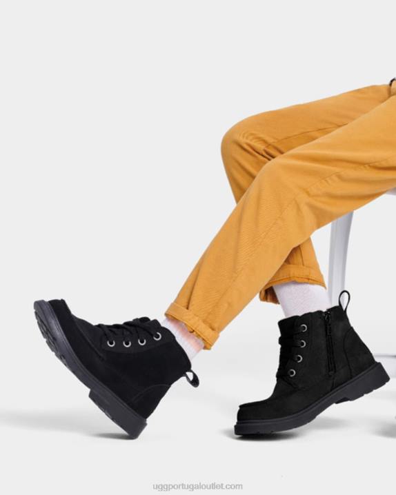 Camurça preta clima de chelham UGG 20TJ2337 crianças