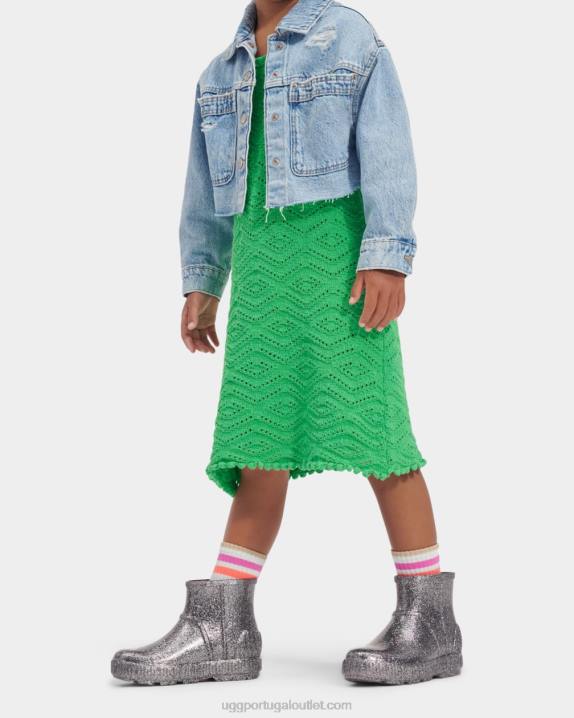 brilho cinza purpurina drizlita UGG 20TJ1677 crianças