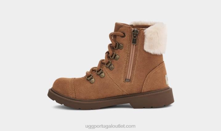 camurça castanha tempo de caminhante azell UGG 20TJ2334 crianças