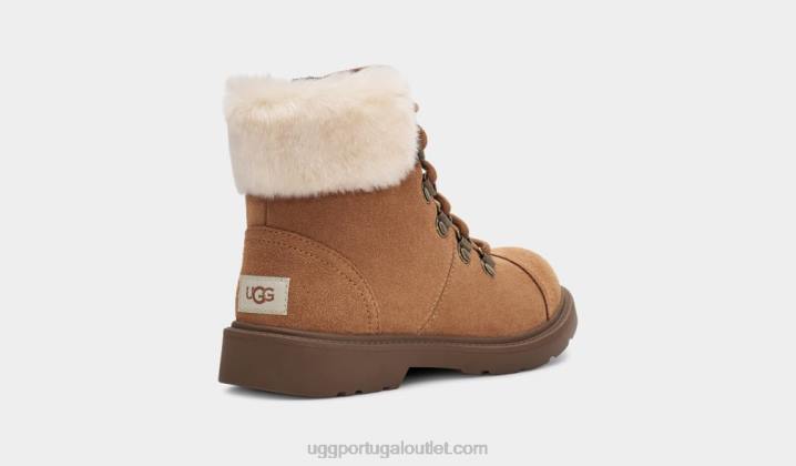 camurça castanha tempo de caminhante azell UGG 20TJ2334 crianças